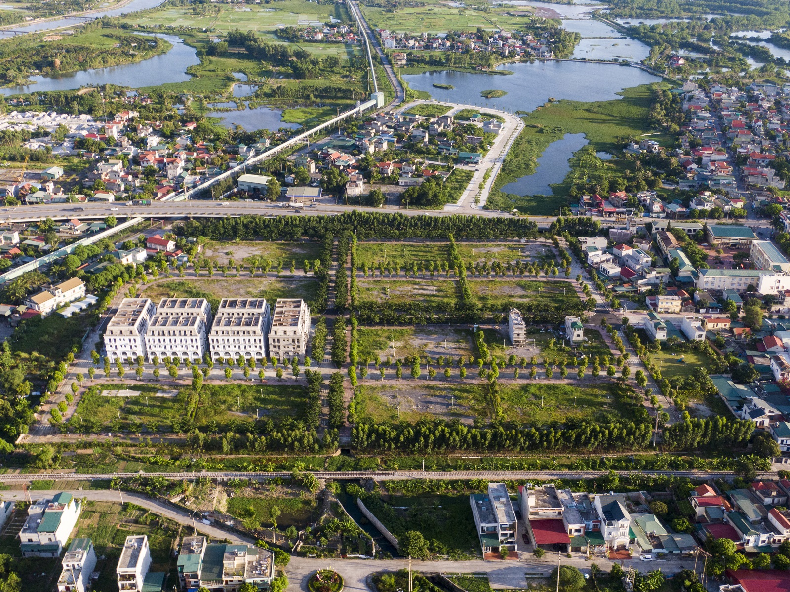 Quang cảnh thực tế dự án Opus One Uông Bí view 2022