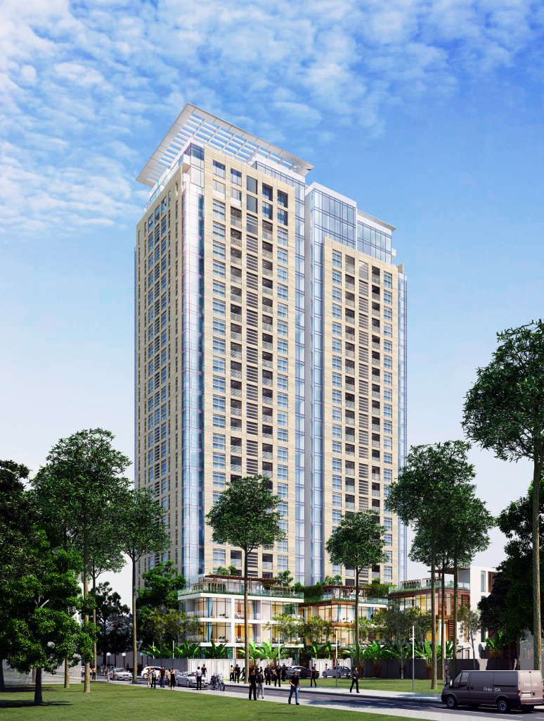 Phối cảnh dự án chung cư The Nelson Private Residences  29 Láng Hạ