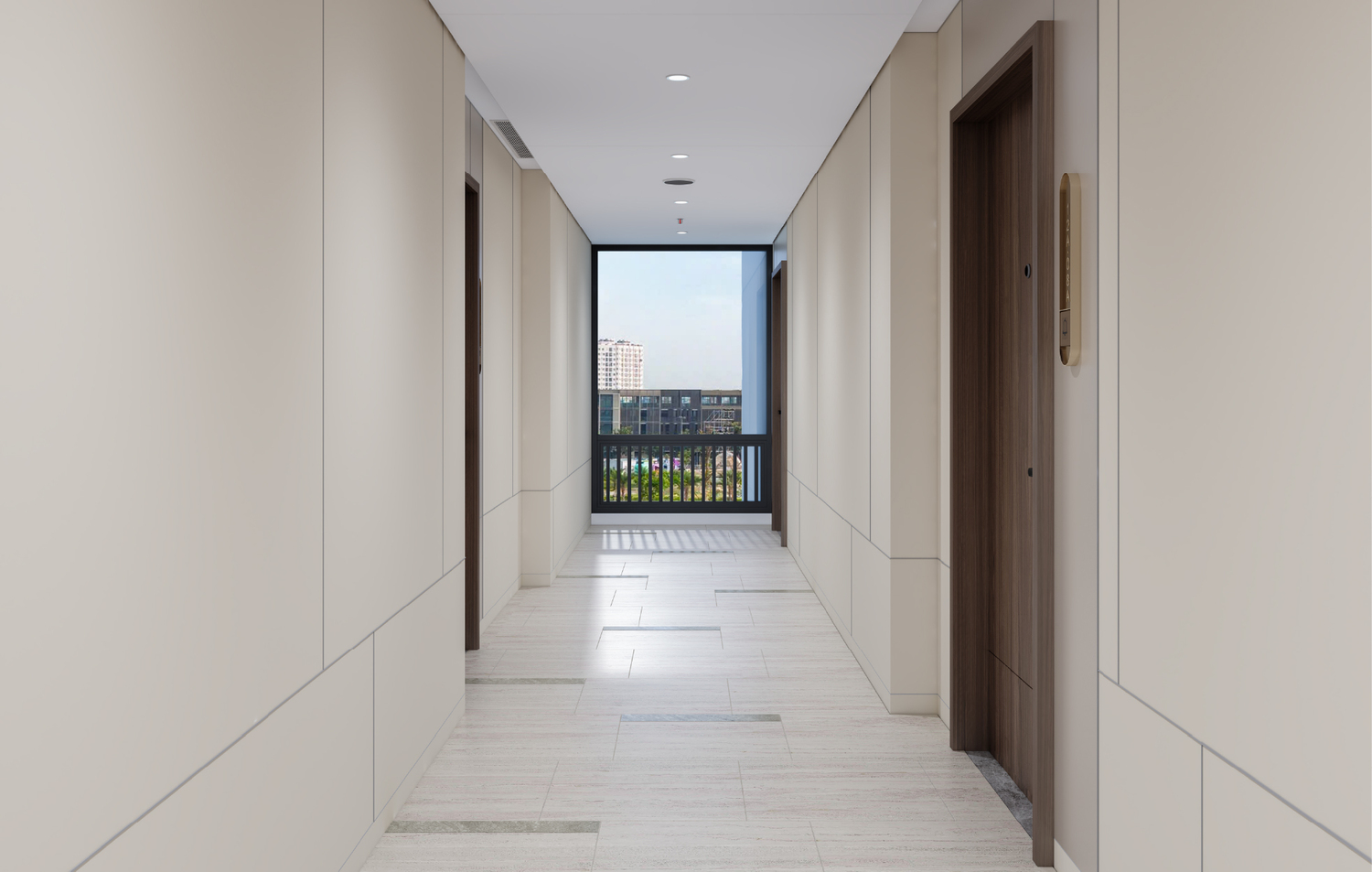 Chung cư MIK Bắc Giang Hành lang căn hộ