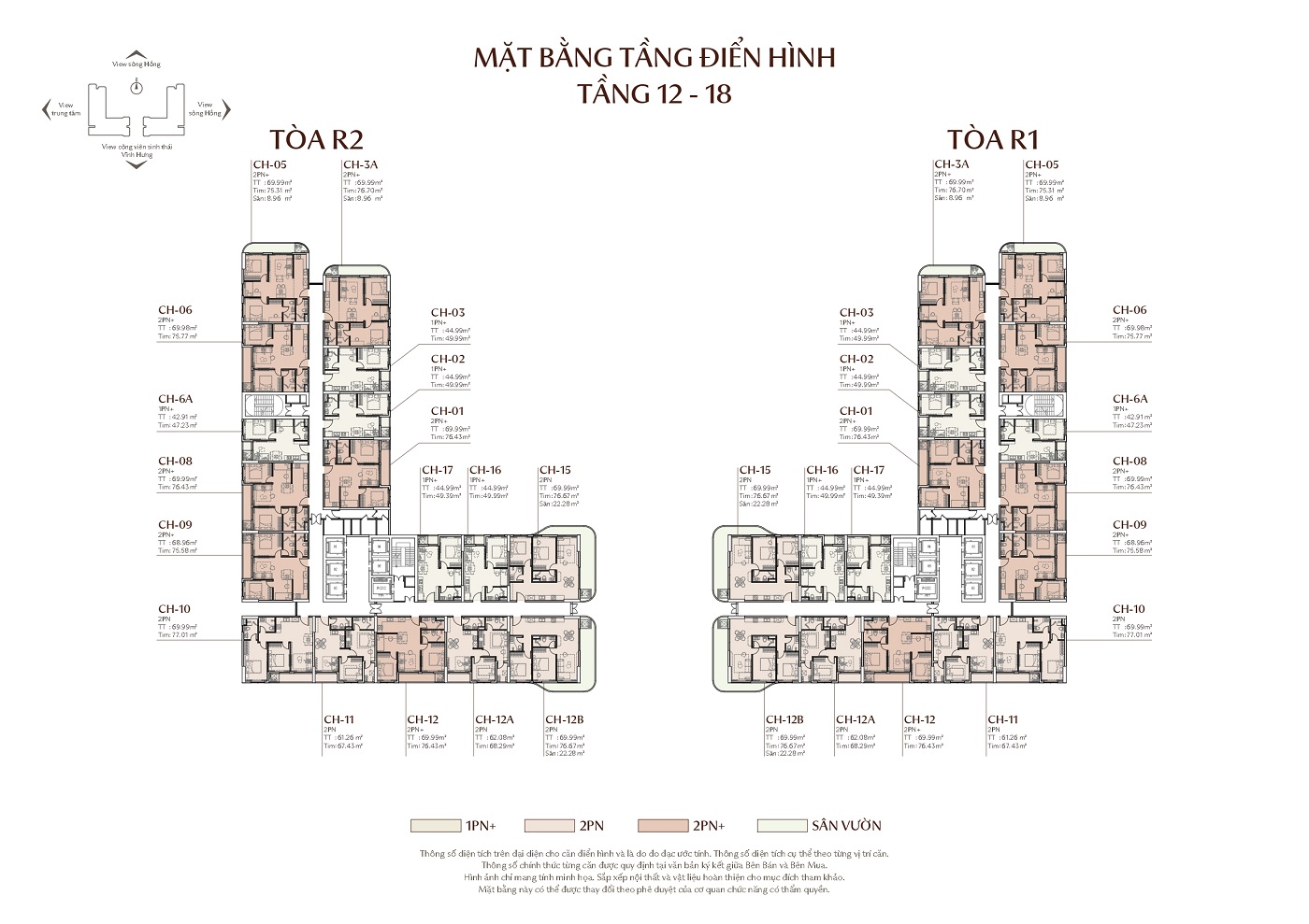 Mặt bằng Rivea Residences