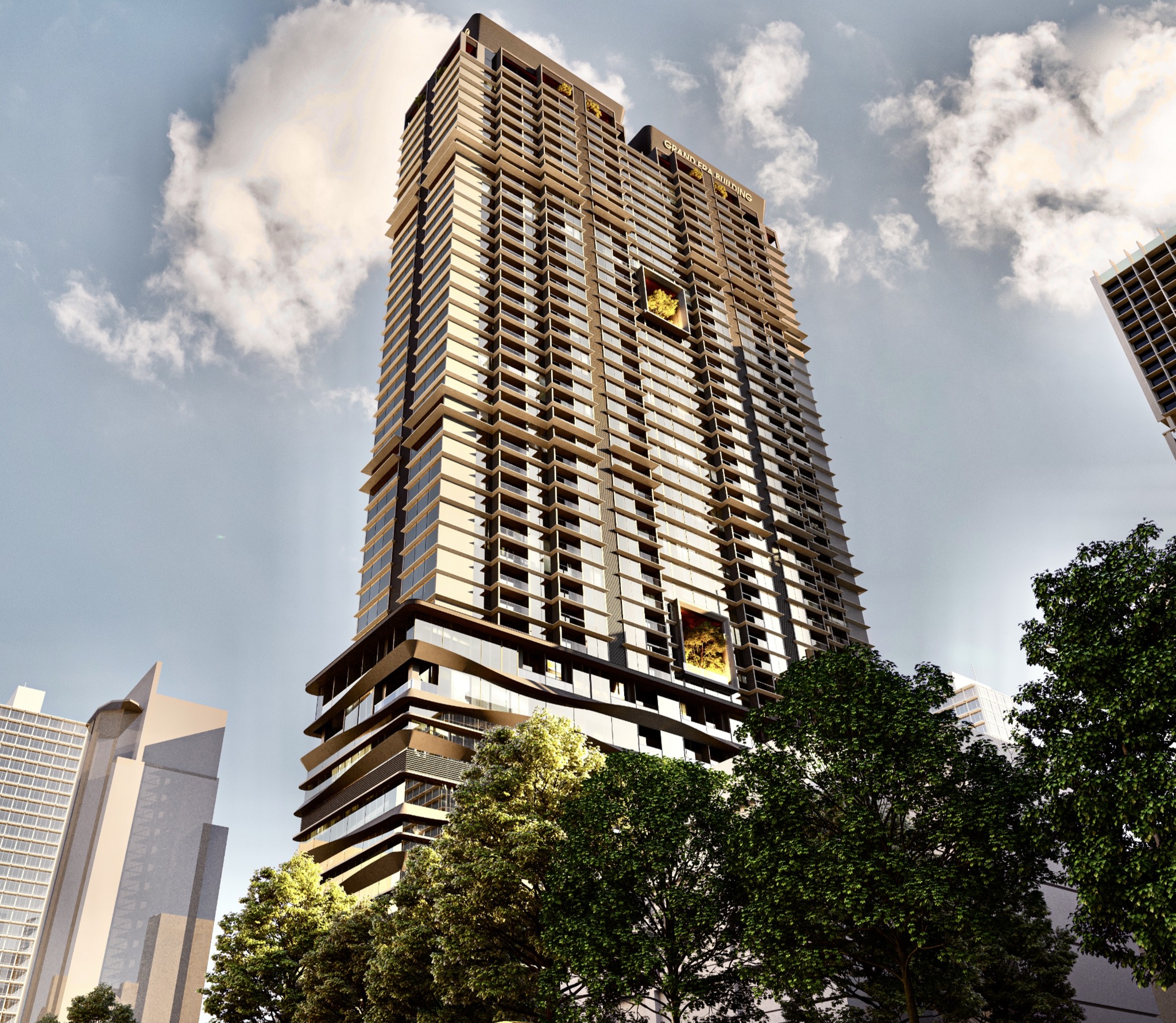 Grand Era Residence 9 Phạm Hùng Phối cảnh