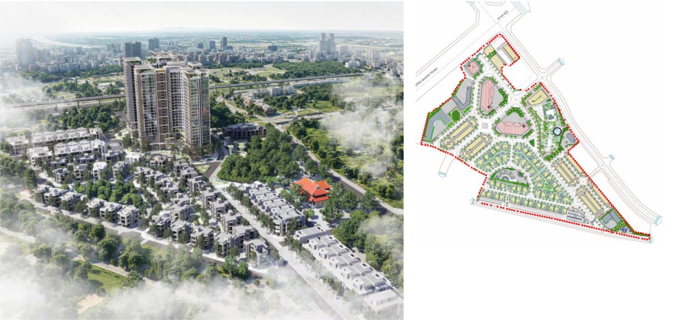 quy hoạch the vista văn la Hà Đông