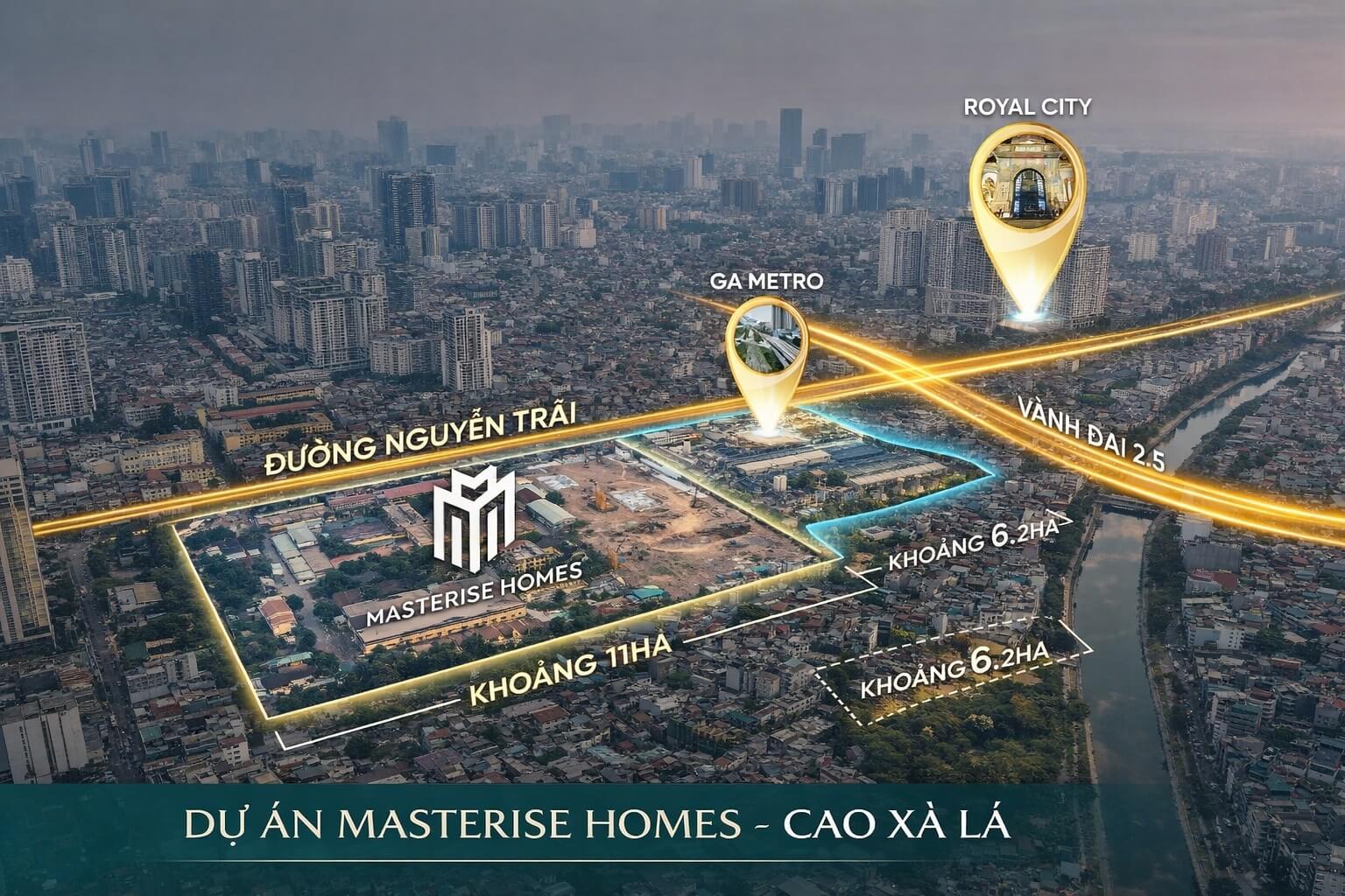 Hà Nội Seasons Garden Nguyễn Trãi Vị trí