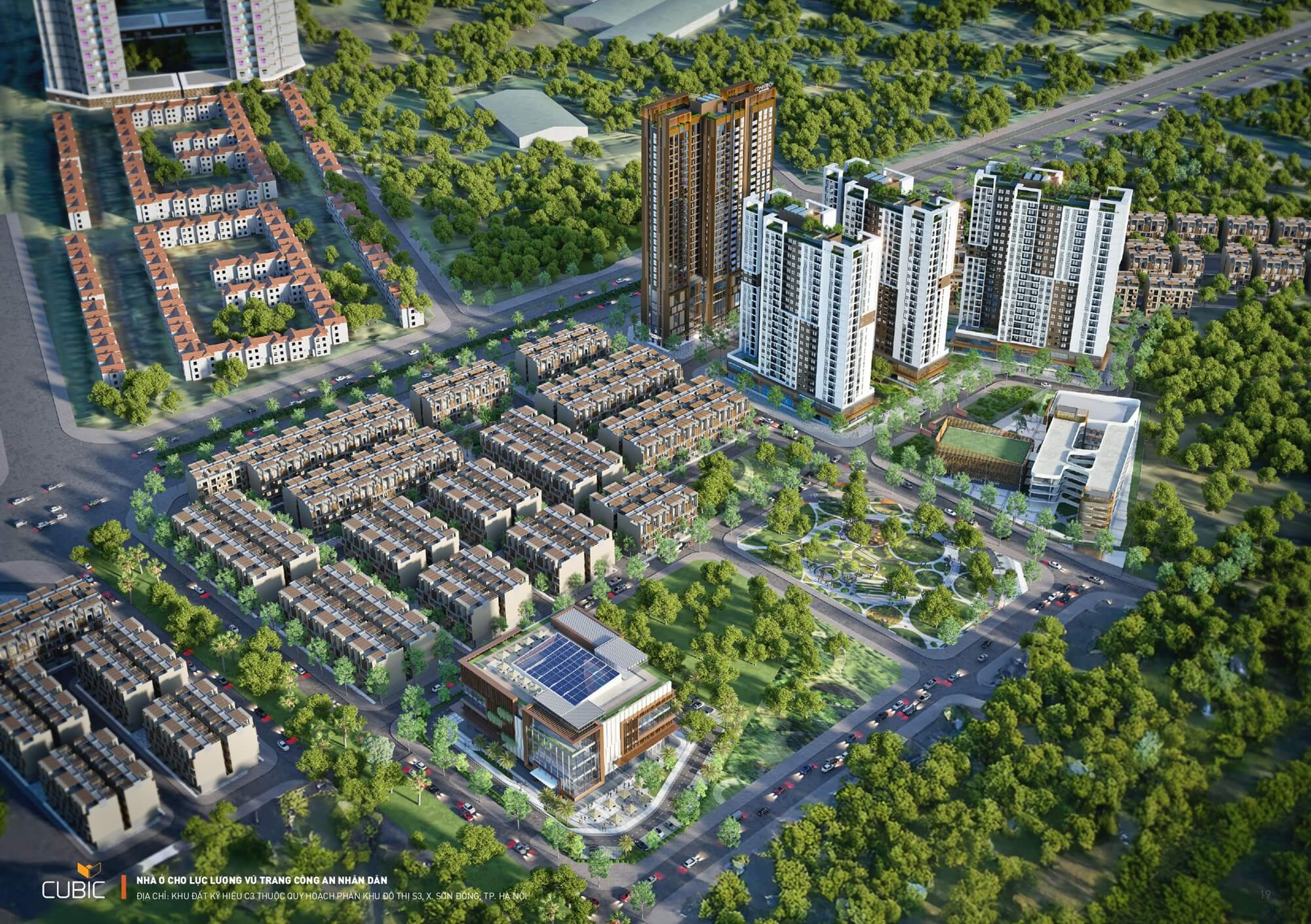 Phối cảnh metro Tower An Khánh