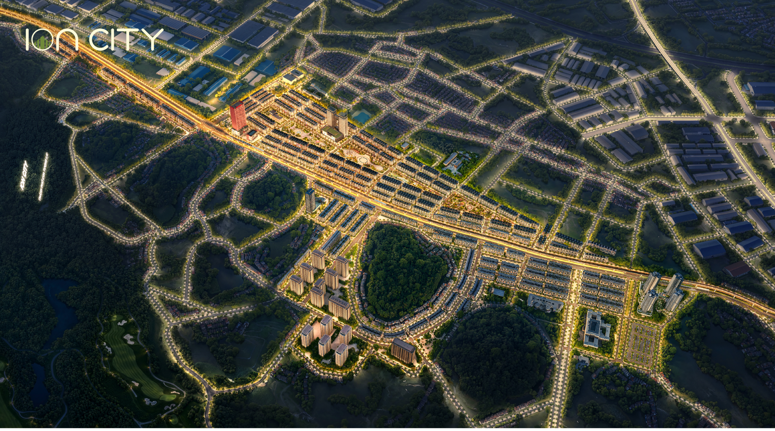 ION city Bắc Ninh Vị trí