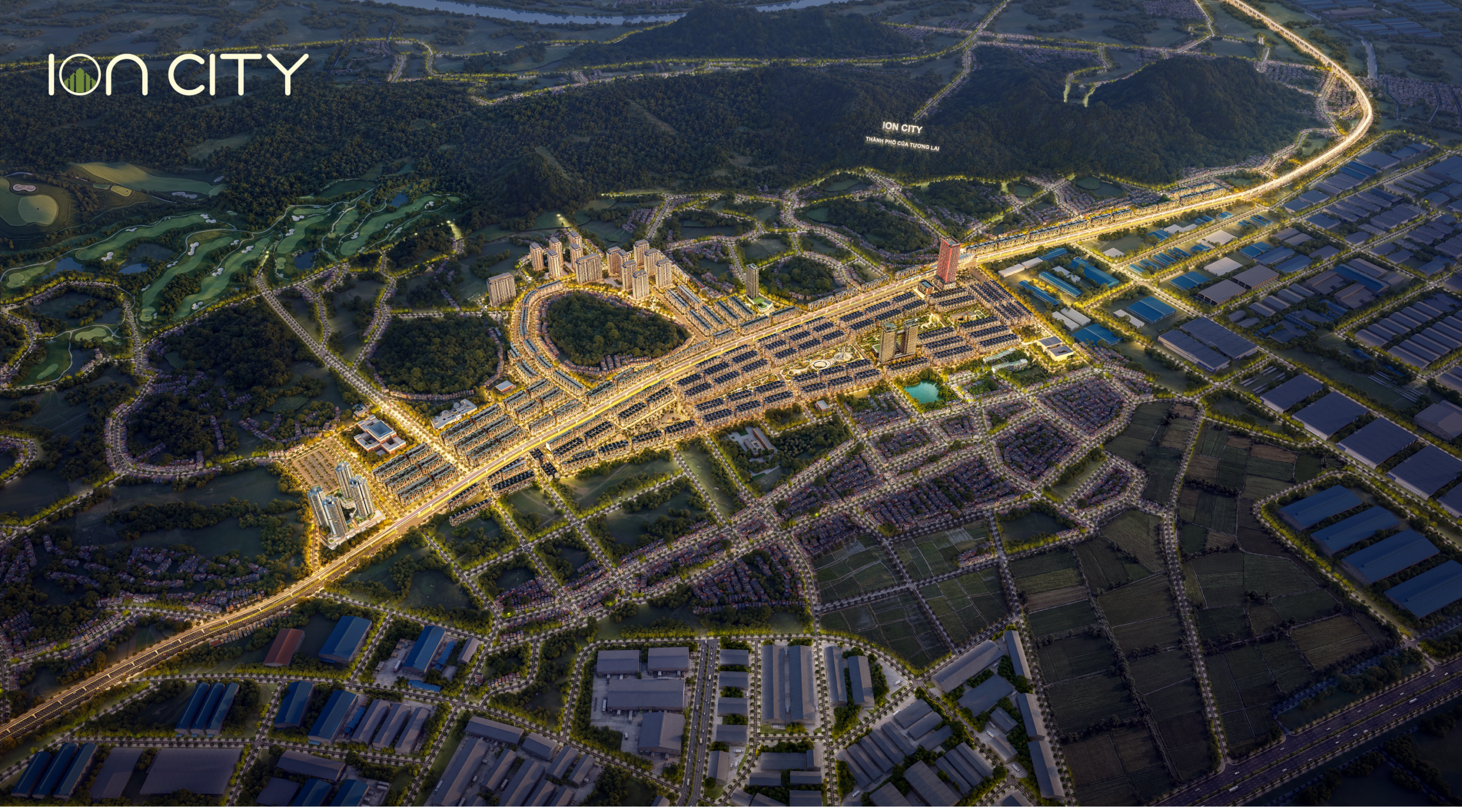ION city Bắc Ninh vị trí